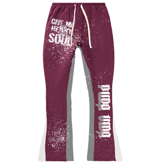 PuraVida Heart And Soul Flare Pants